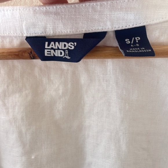 Lands' End 100% linen dress - Picture 4 of 8